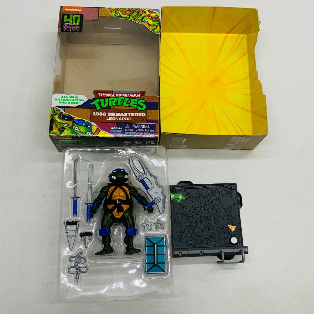 プレイメイツ ミュータント・タートルズ 40周年 1988リマスター 4体