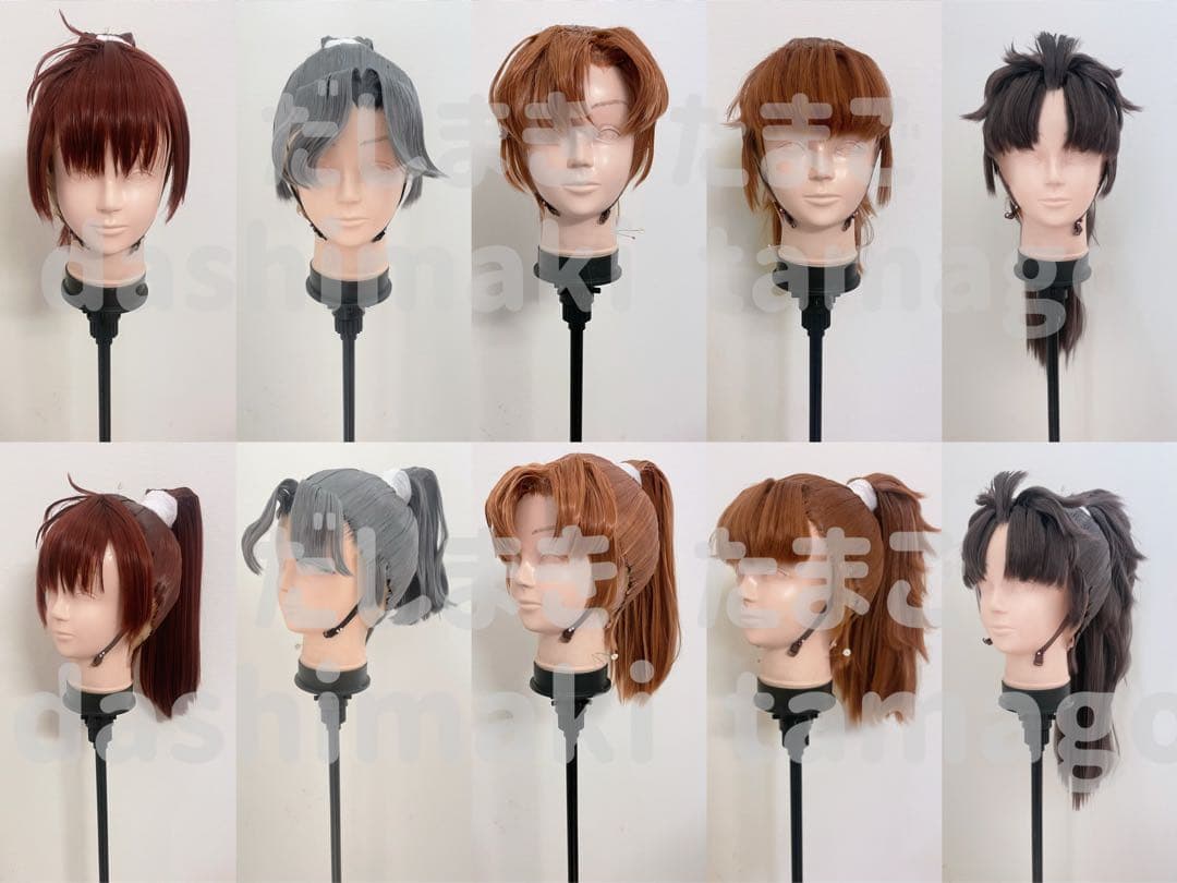 コスプレウィッグオーダー 専用ページ【結い上げ専用】忍たま乱太郎