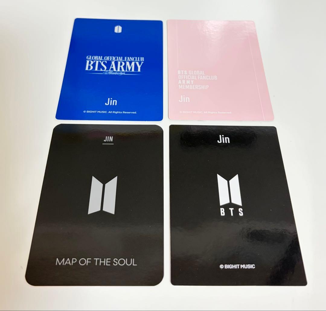 BTS ARMY MEMBERSHIP GIFT トレカ jin ジン まとめ - メルカリ