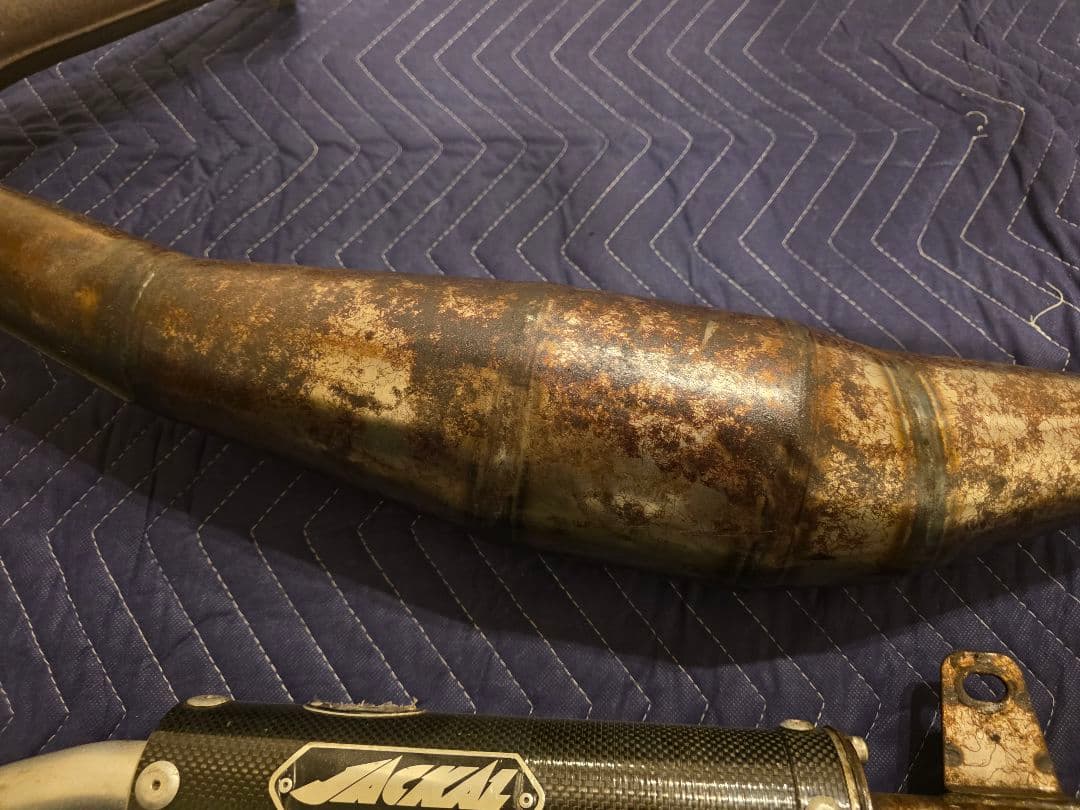 SP忠男 RZ250 チャンバー マフラー JMCA ジャッカルスーパーCRS - メルカリ