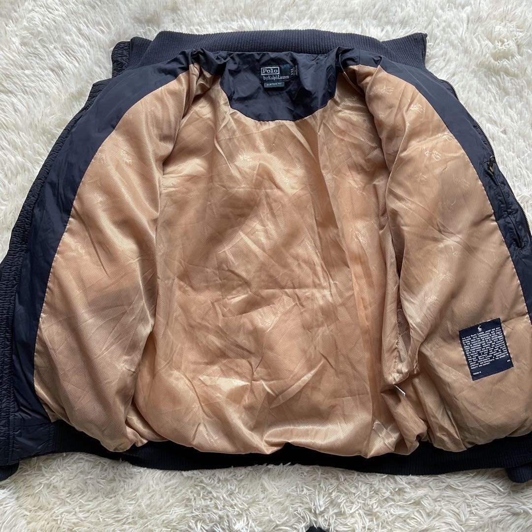 希少✨90's ポロラルフローレン ポニー イギリス国旗 ダウンジャケット