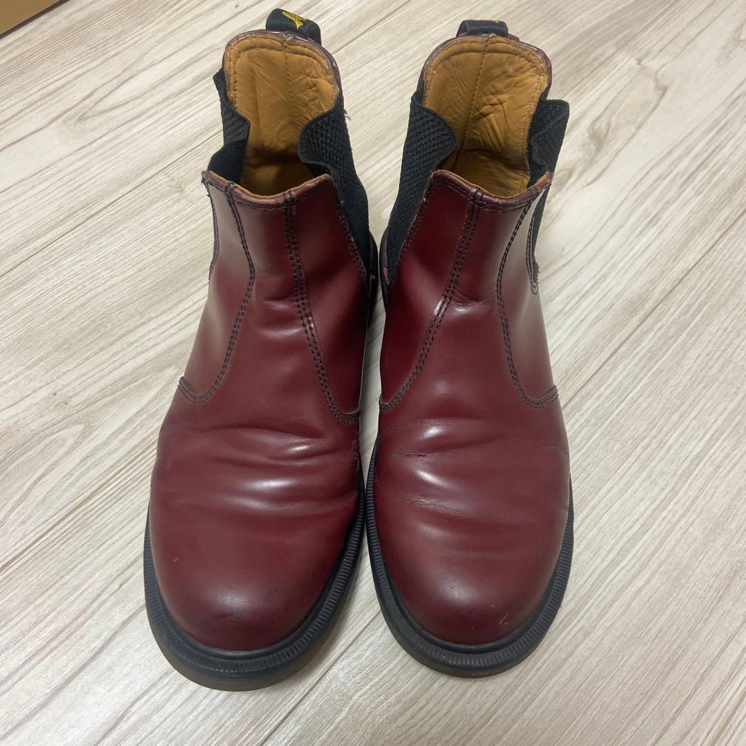 ドクターマーチン 2976 チェルシーブーツ サイドゴア チェリーレッド
