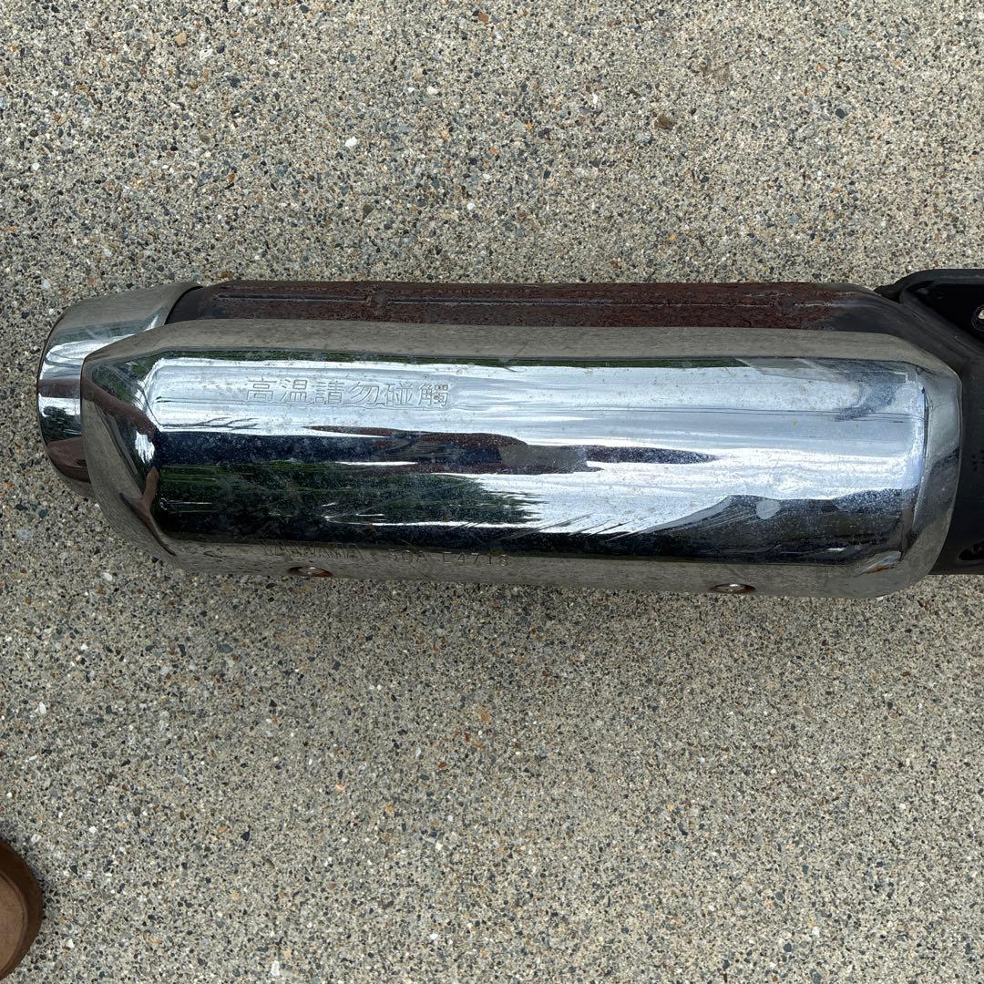 ヤマハ マジェスティ125 純正マフラー - メルカリ