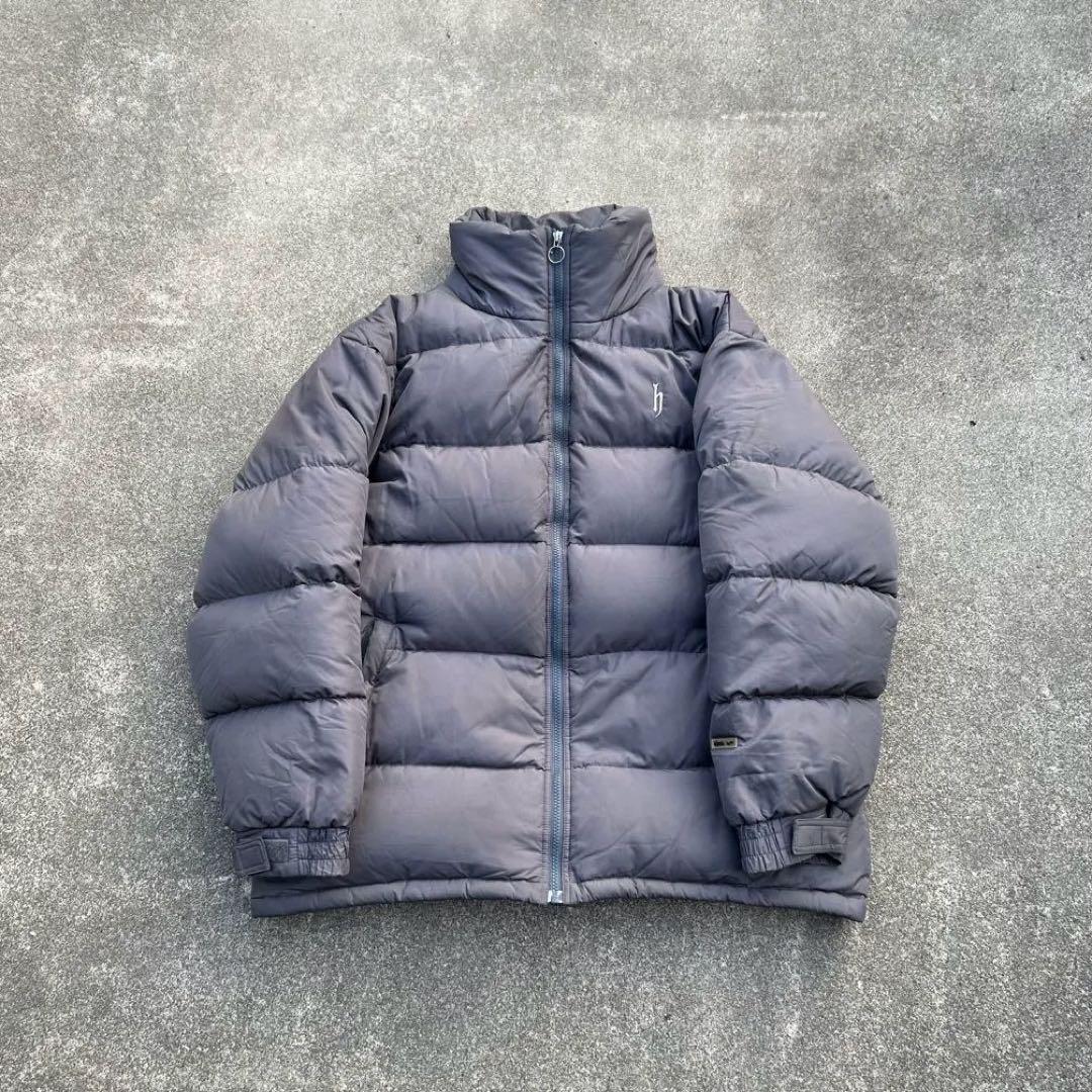 90s DJ honda ダウンジャケット XL 大きめ グレー ヌプシ 古着 - メルカリ