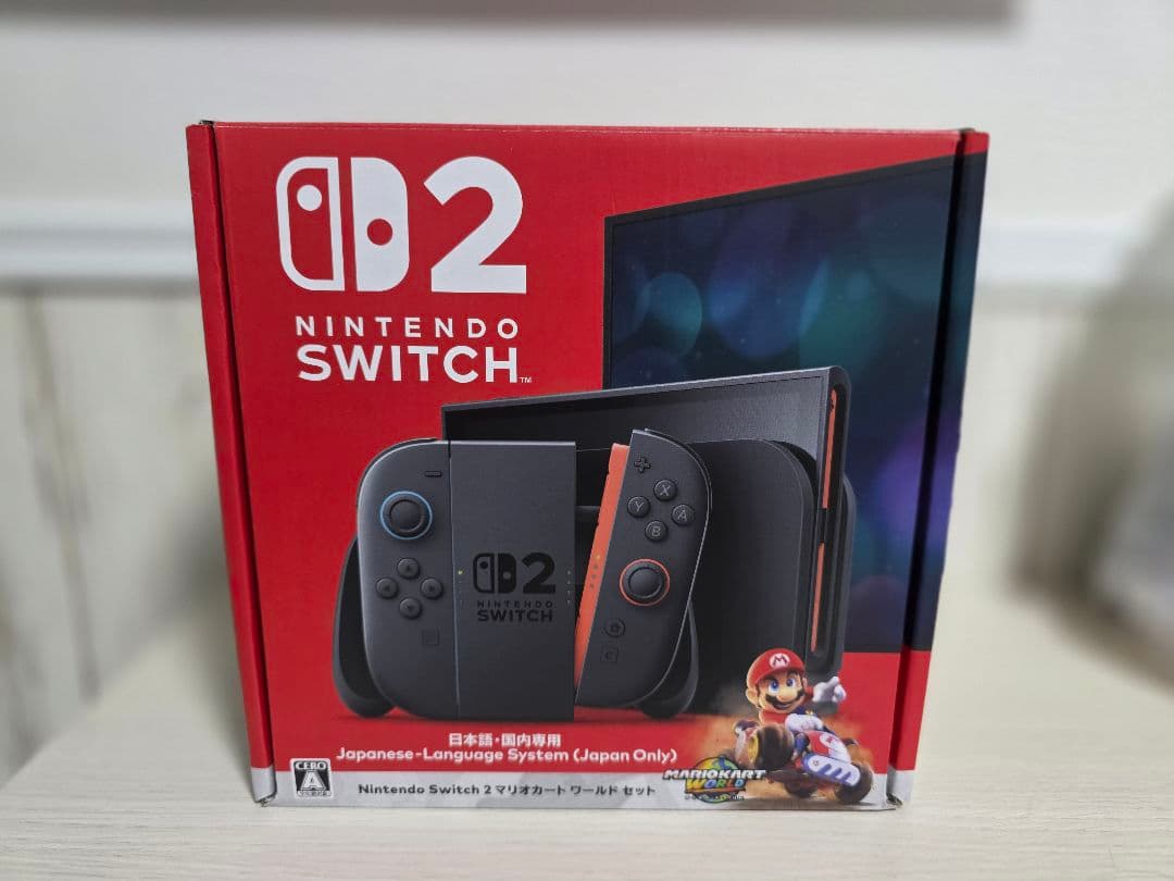 Nintendo Switch 2 日本語対応 マリオカート使用不可 任天堂（Nintendo） 新品 Nintendo Switch 2 本体(日本語・国内専用