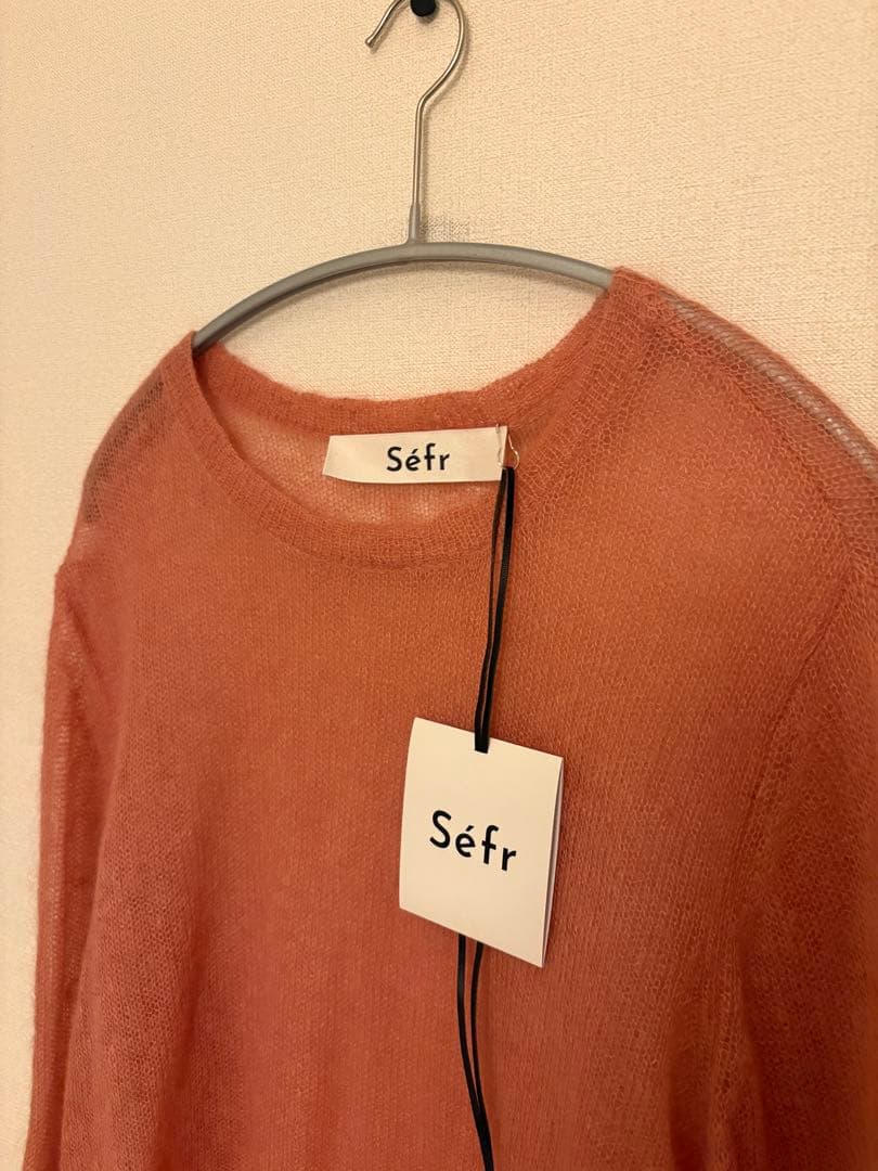 25SS Sefr Les sweater シアーニット