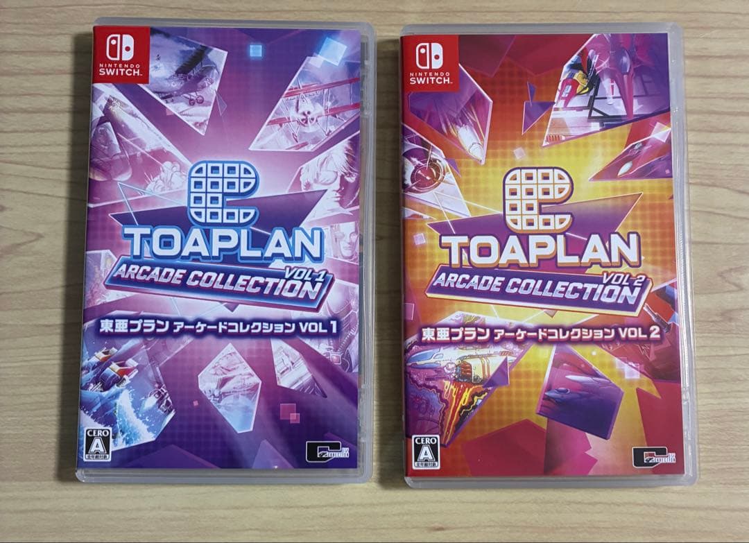 Switch 「東亜プランアーケードコレクション VOL1とVOL2」中古品 東亜プラン アーケードコレクション VOL 1