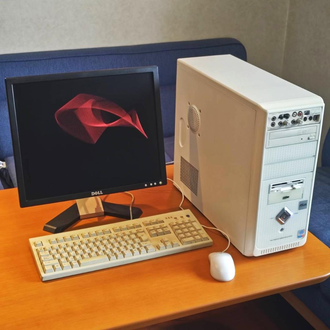 XP起動確認済 Faith Inspire VT 本体＋モニタ HDD無 Z2と並べて完成する、あの頃の記憶。「X68000 Z2 専用モニター