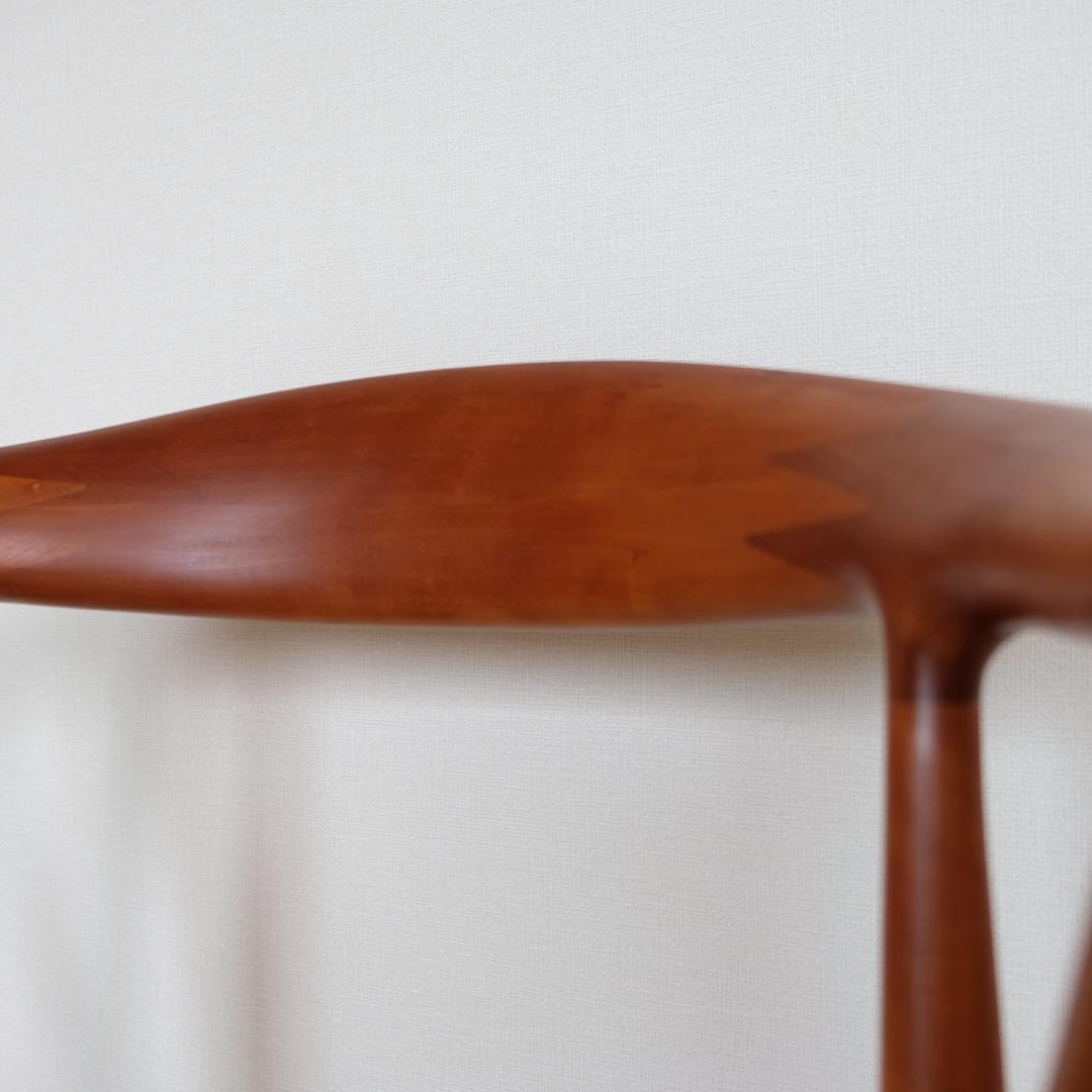 k*2様 【美品｜メンテ済み】Vチェア 家具蔵（KAGURA） チェリー材②