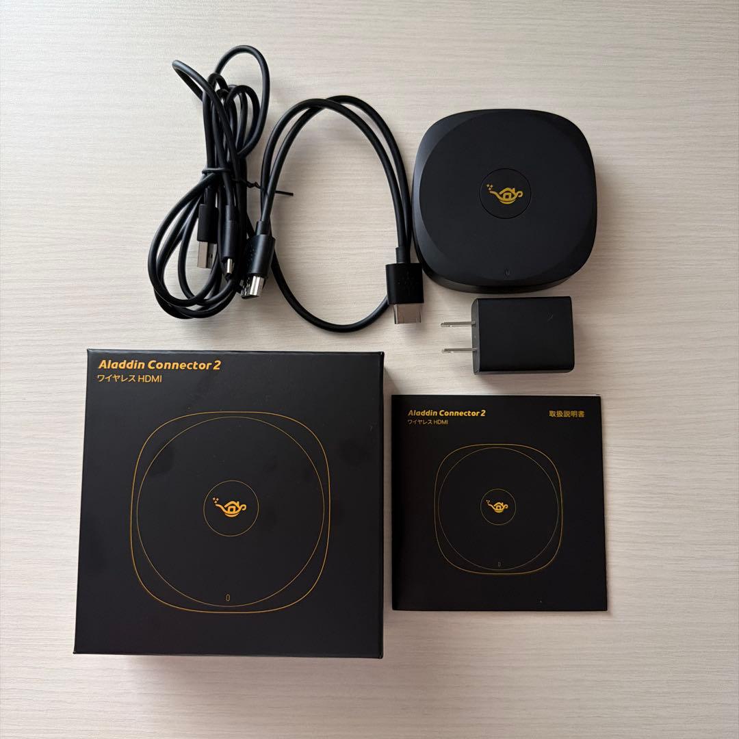 ワイヤレスHDMI Aladdin Connector2 Wi-Fi6対応、新型ワイヤレスHDMI「Aladdin Connector 2」の先行予約