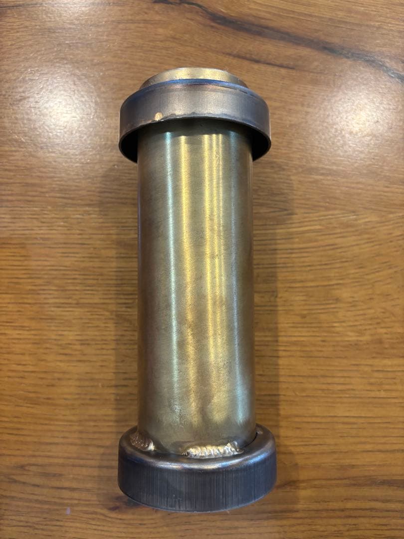 魁響ファクトリー 真鍮サイレンサー 70パイ カイキョウ バッフル