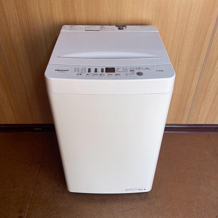 2020年製■ハイセンス 4.5kg 洗濯機 HW-E4503