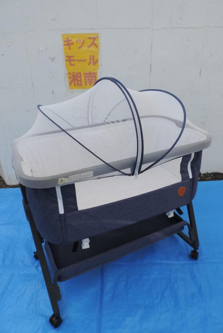 綺麗/HZDMベビーベッド/0～36カ月/ベッドサイドベッドとしても/清掃