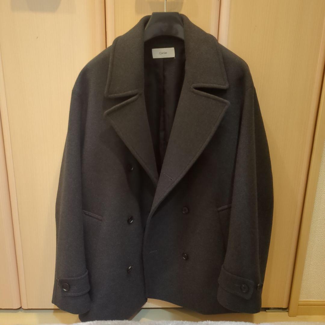 Cornier 24aw DOUBLE CLOTH PEA COAT