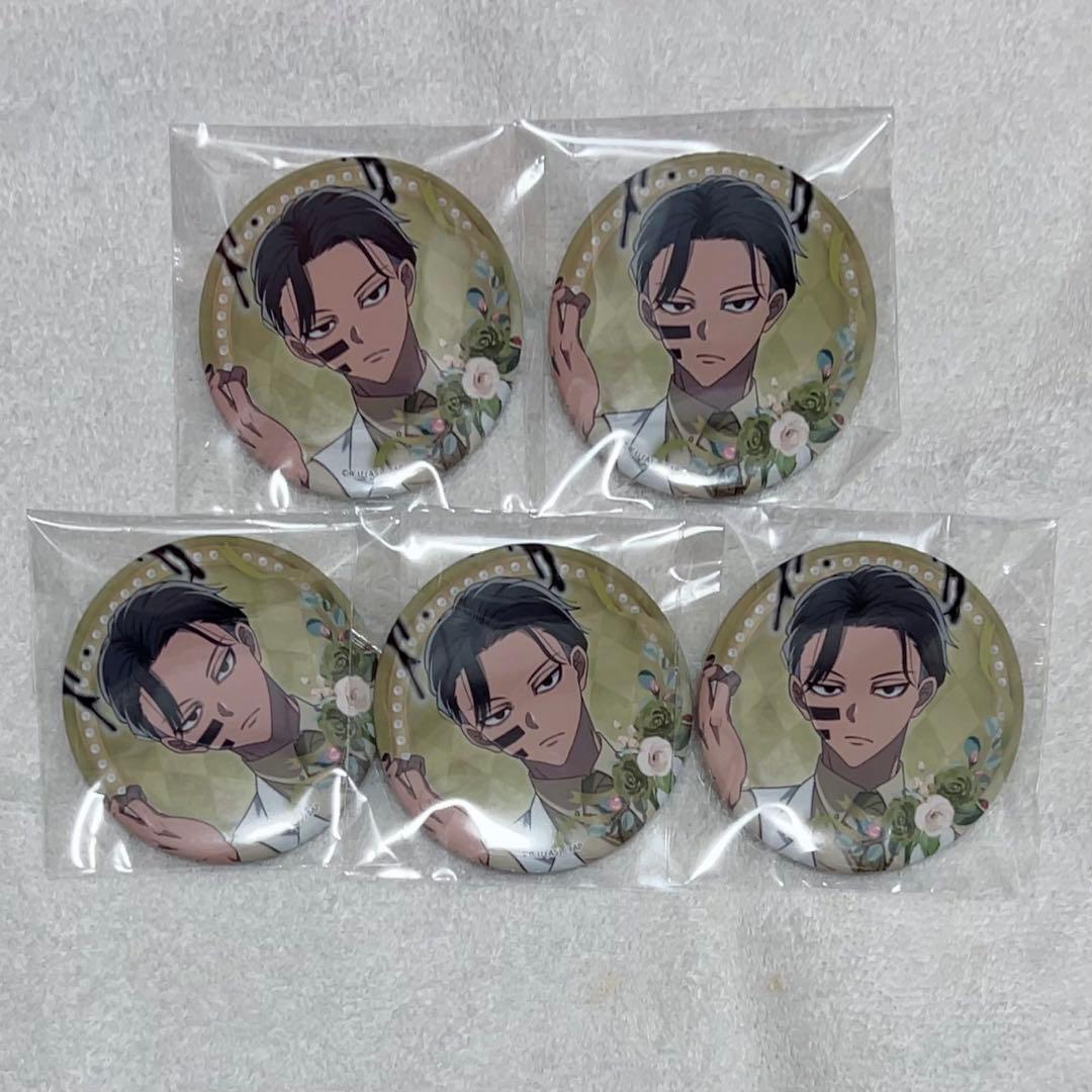 桃源暗鬼 天使と悪魔 無陀野無人 缶バッジ 5点 - メルカリ