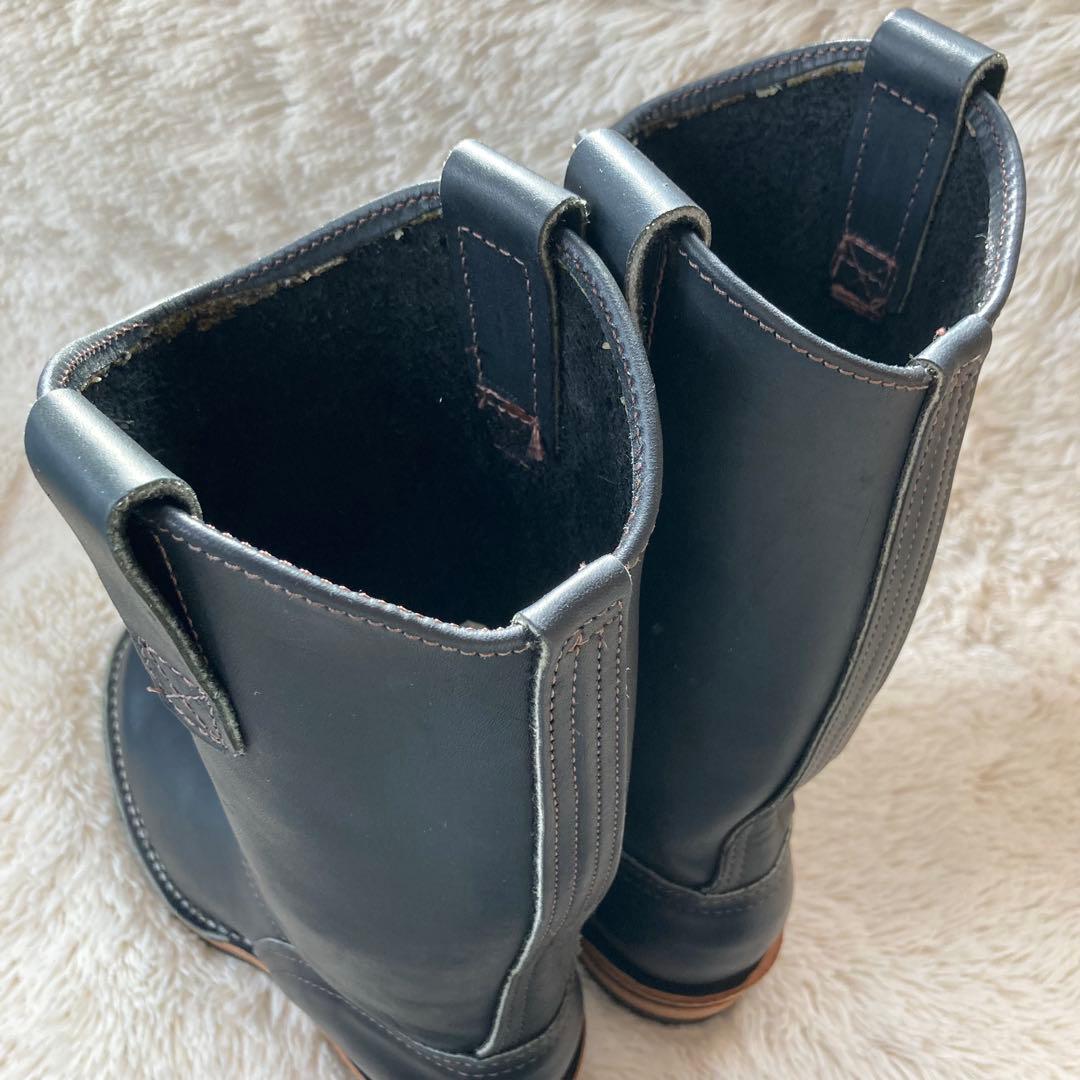 ✨希少•極美品✨ウエスコ Wesco ウエスタンブーツ 黒 4.5E 廃盤 本革