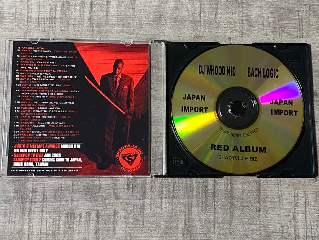 BACHLOGIC Jay-Z Red Album HIPHOP 日本語ラップ - メルカリ