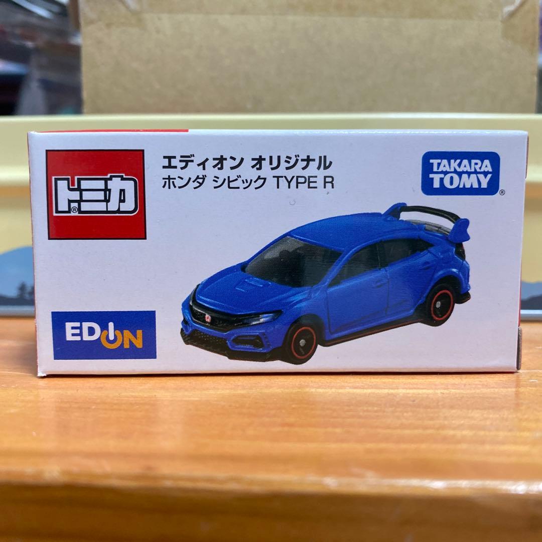 トミカ エディオン限定 ホンダ シビックタイプR FK8 ブルー - メルカリ