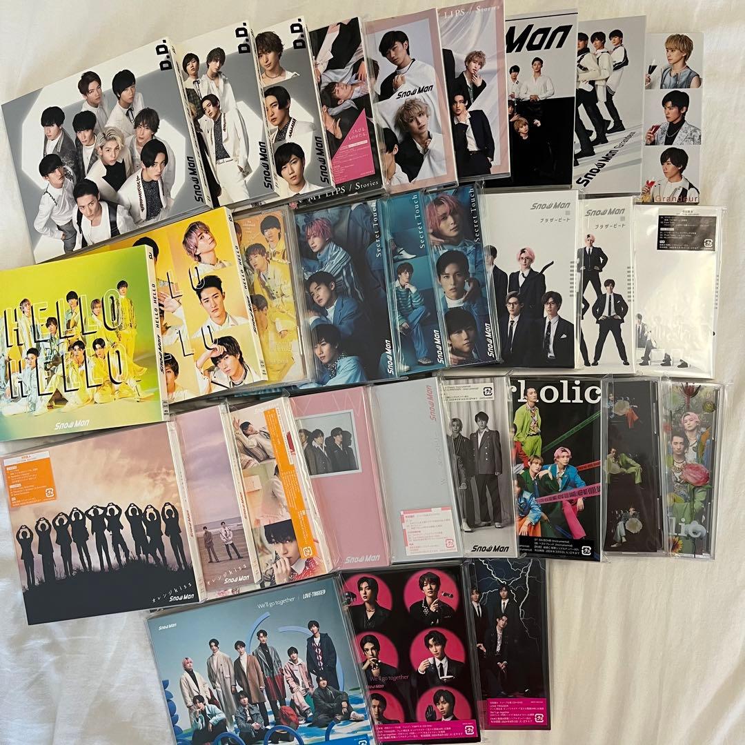 本日お値下げ中SnowMan 1st〜10thシングルセット