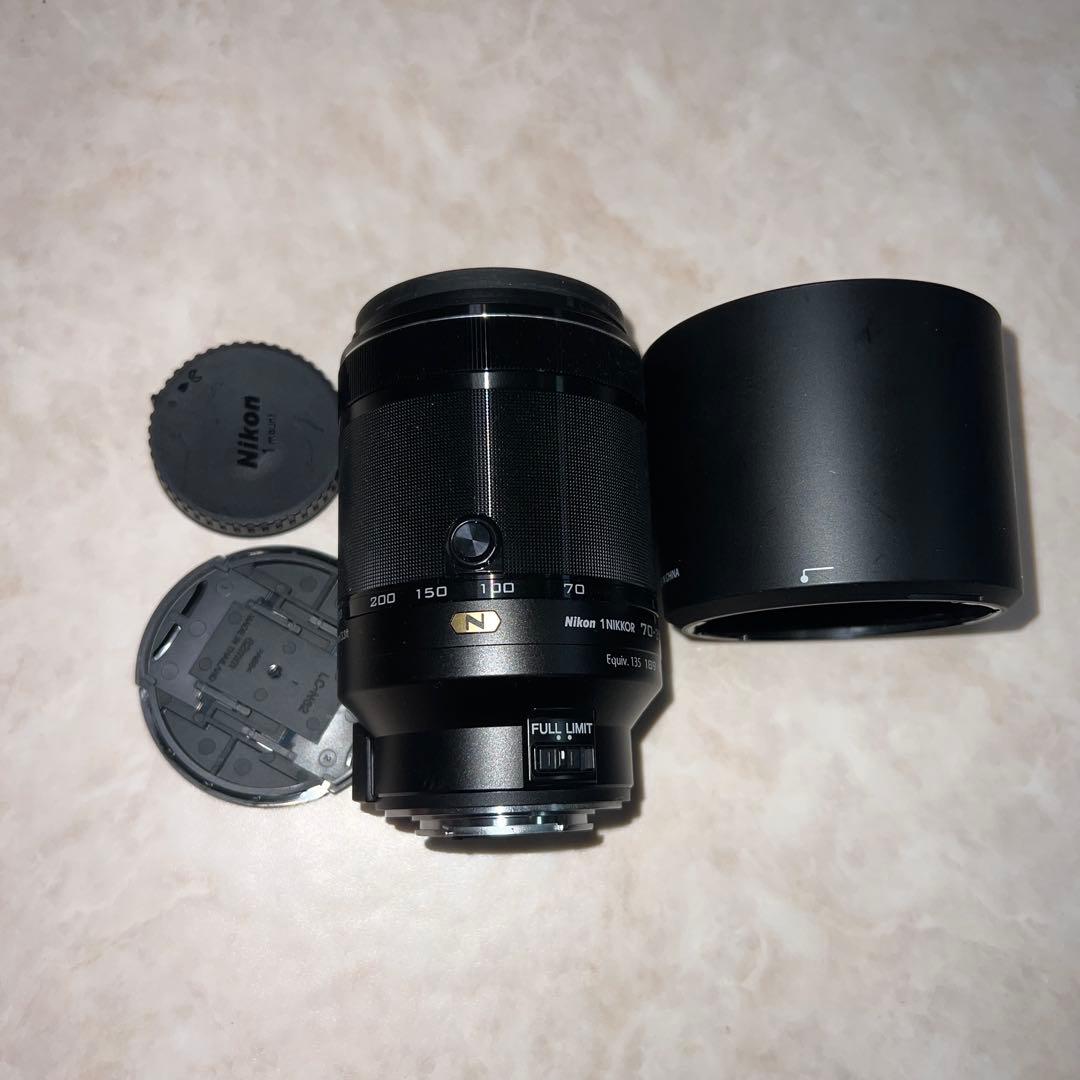 Nikon1 VR 70-300mm f/4.5-5.6 外観美品UV付き