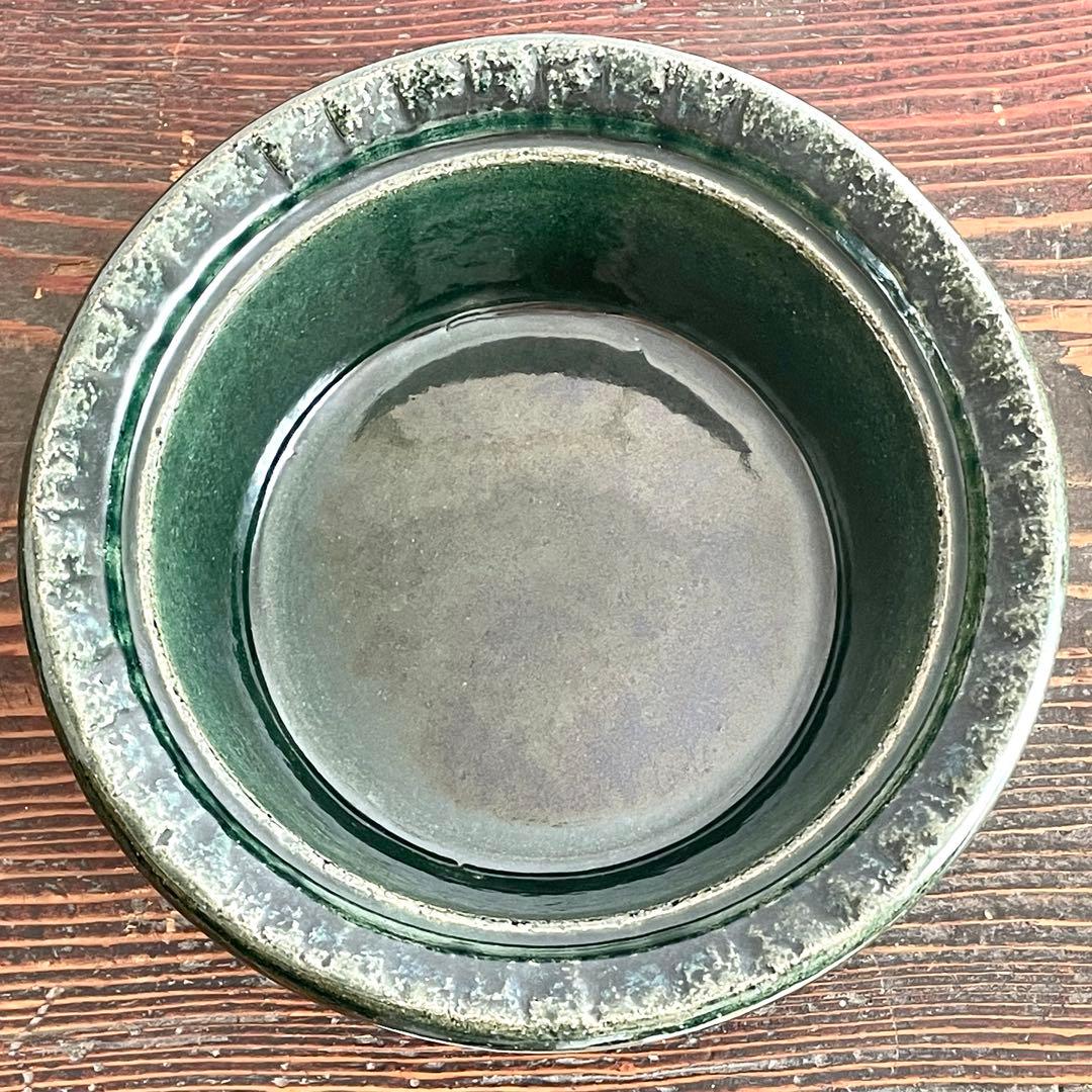 専用出品】一志郎窯 香味鍋 織部 25cm 松田美智子 自在道具 湖東焼