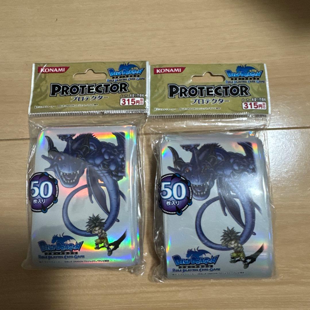 シュウ&ブルードラゴン　スリーブ　2個セット ブルードラゴン シュウ&ブルードラゴン スリーブ 58枚 - メルカリ