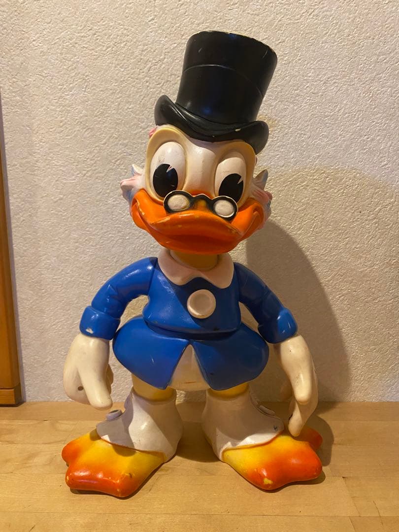 ⭐️激レア スクルージ・マグダック レドラプラスチック ソフビ
