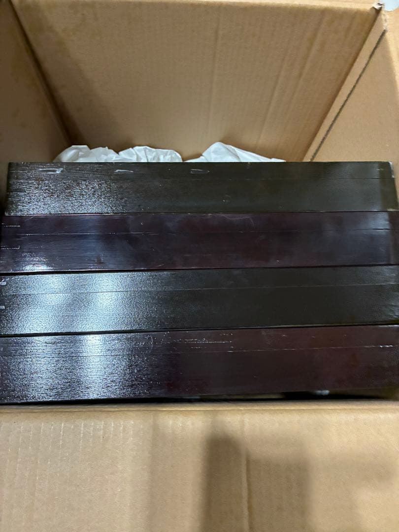 未使用×2 使用感あり×2 中型 ドイツ箱 標本箱 4個