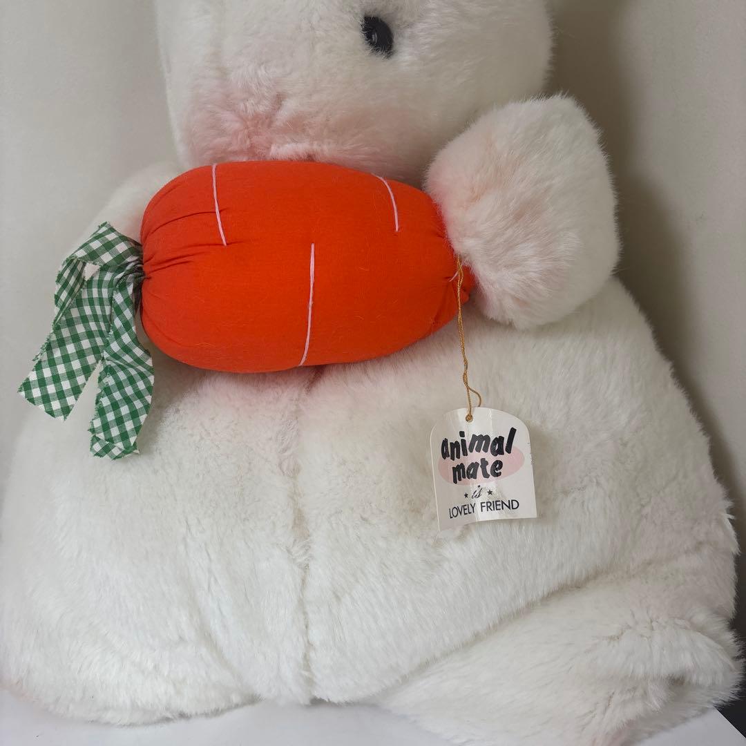 入手困難☆昭和レトロ☆ セキグチ にんじんうさぎ ぬいぐるみ 2L 特大