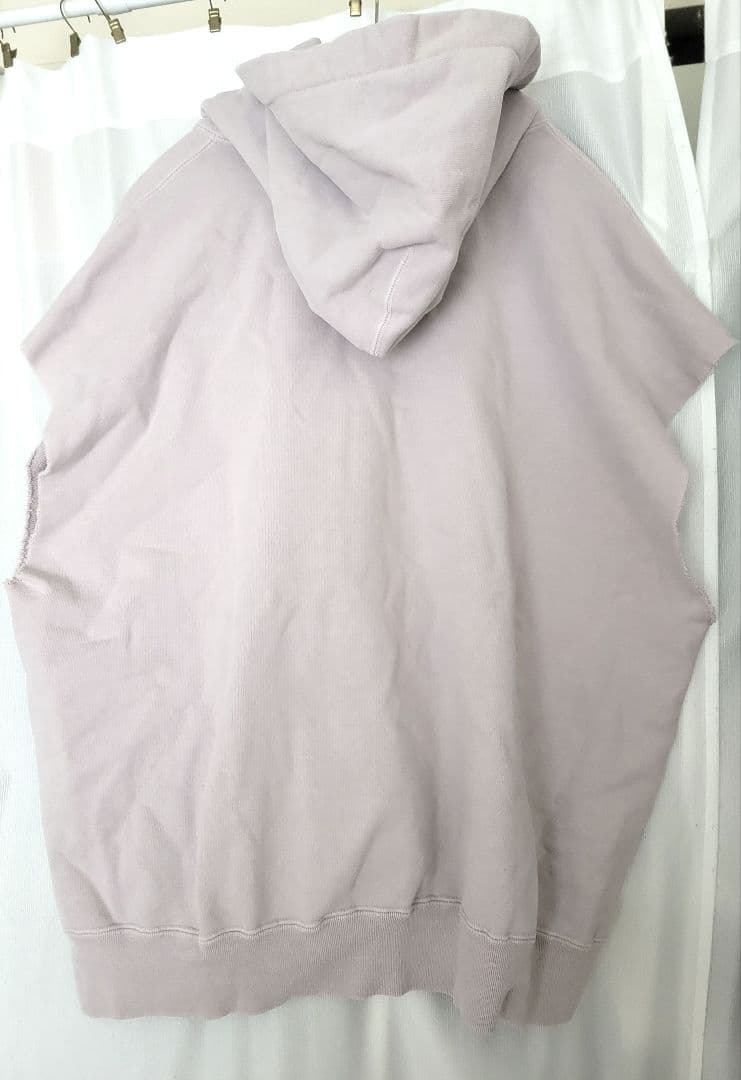 希少・美品】カオス別注REMI RELEIF裏毛ノースリーブパーカー サクラ