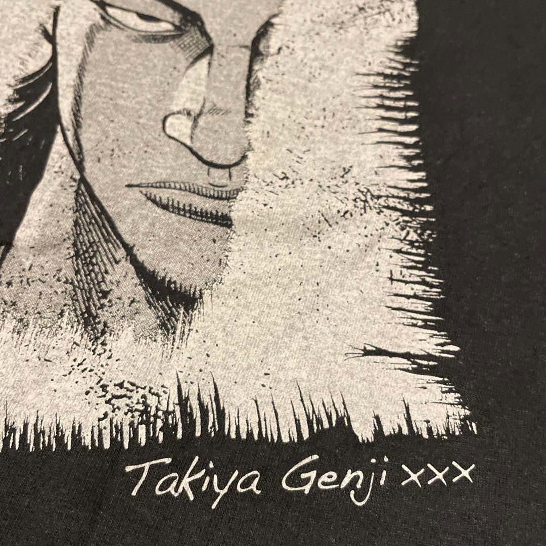 非売品 クローズゼロ 滝谷源治 プリント Tシャツ 黒 少年チャンピオン