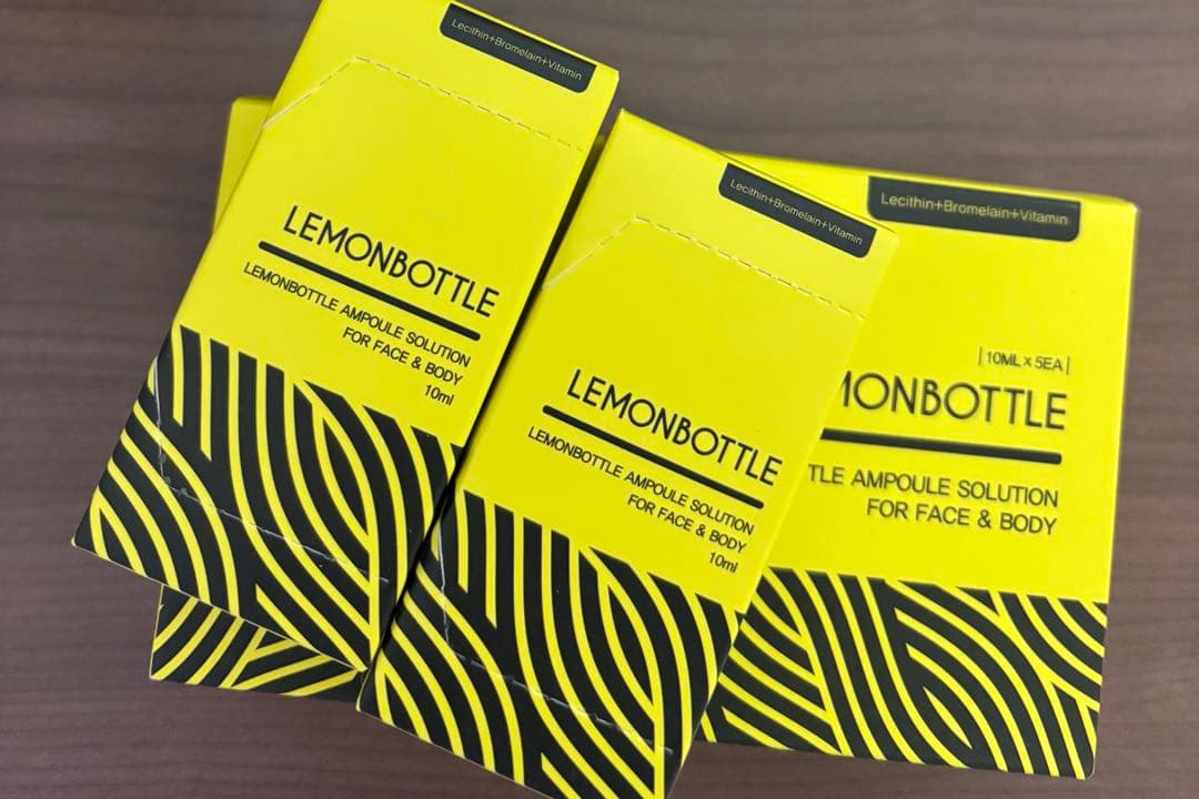 レモンボトルLEMONBOTTLE AMPOULE 10ml x 5+2個 レモンボトル(10ml×5バイアル)(脂肪分解剤)