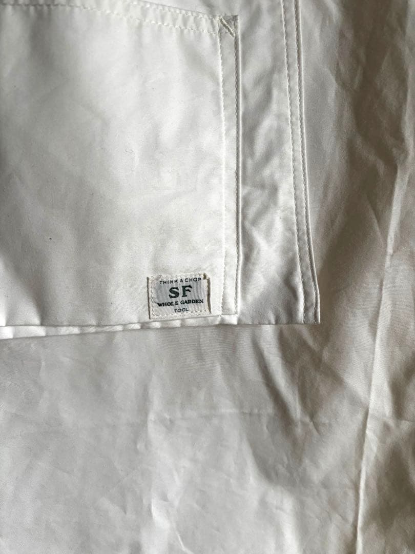 ササフラス Landscaper Apron ホワイト エプロン セールsale - メルカリ