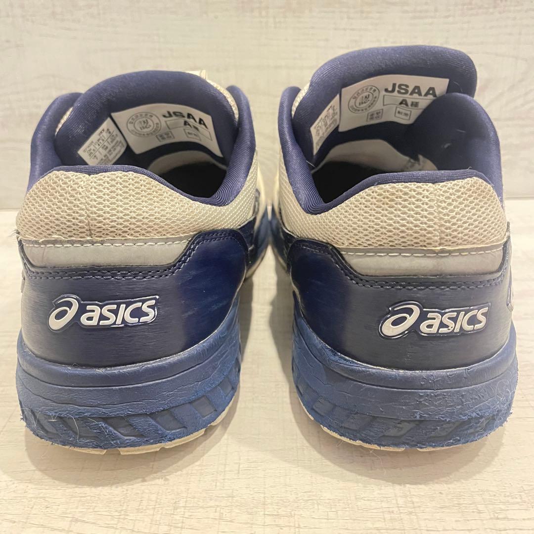 アシックス] 安全靴 作業靴 ウィンジョブ CP209 BOA 白 紺 中古 - メルカリ