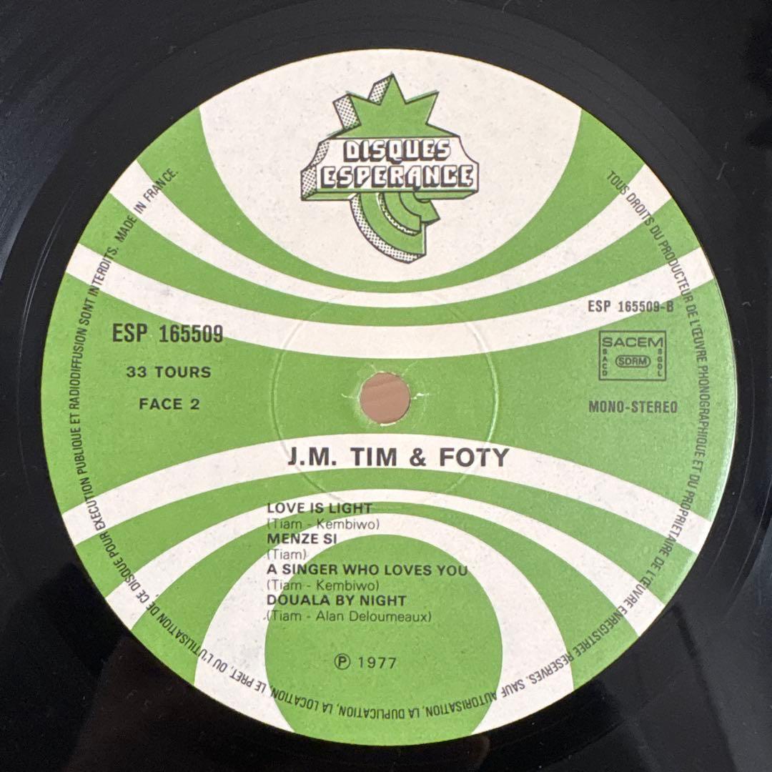 J.M.TIM & FOTY - J.M.TIM & FOTY 1977年LP