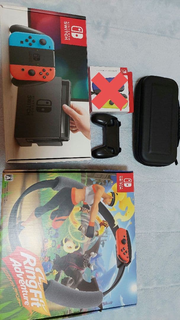 Switch　ジョイコン　リングフィット dショッピング |任天堂 【Switch】リングフィット アドベンチャー HAC