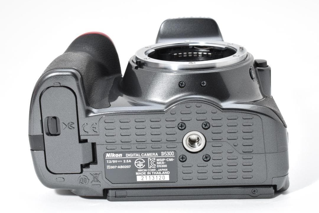 ショット数994回✨ほぼ新品✨希少グレー✨Nikon D5300 Wレンズセット