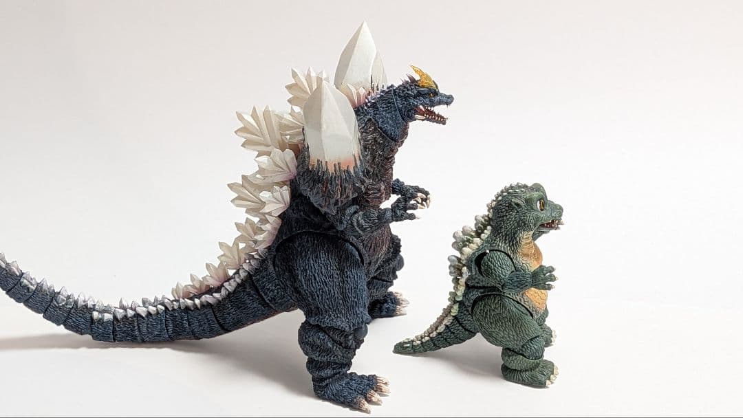 S.H.MonsterArts スペースゴジラ リトルゴジラ スペシャルカラー