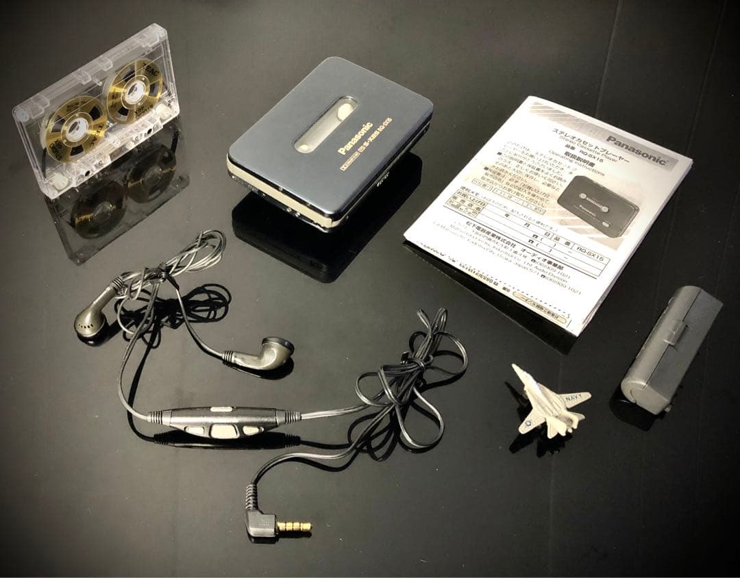 カセットプレーヤーPanasonic RQ-SX15茶「 整備済み、完動超美品