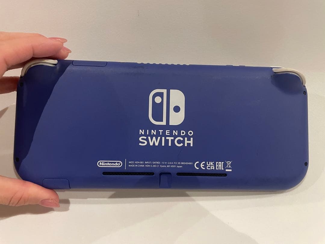 週末限定】美⭐︎任天堂Switch Nintendo Lite ブルー＆充電器付の通販