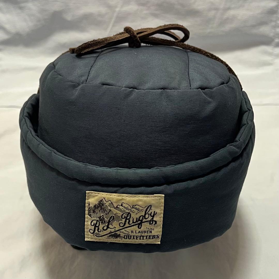 RUGBY RALPH LAUREN イヤーフラップキャップ L/XLネイビー POLO RALPH LAUREN(ポロラルフローレン) キャップ 0200011803