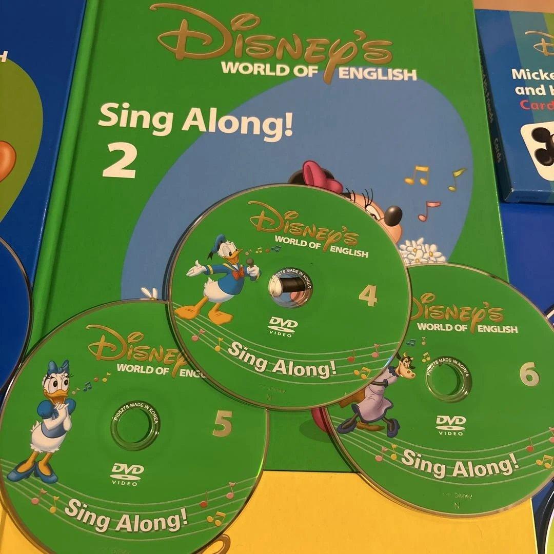 ディズニーワールドオブイングリッシュSing Along! セット - メルカリ