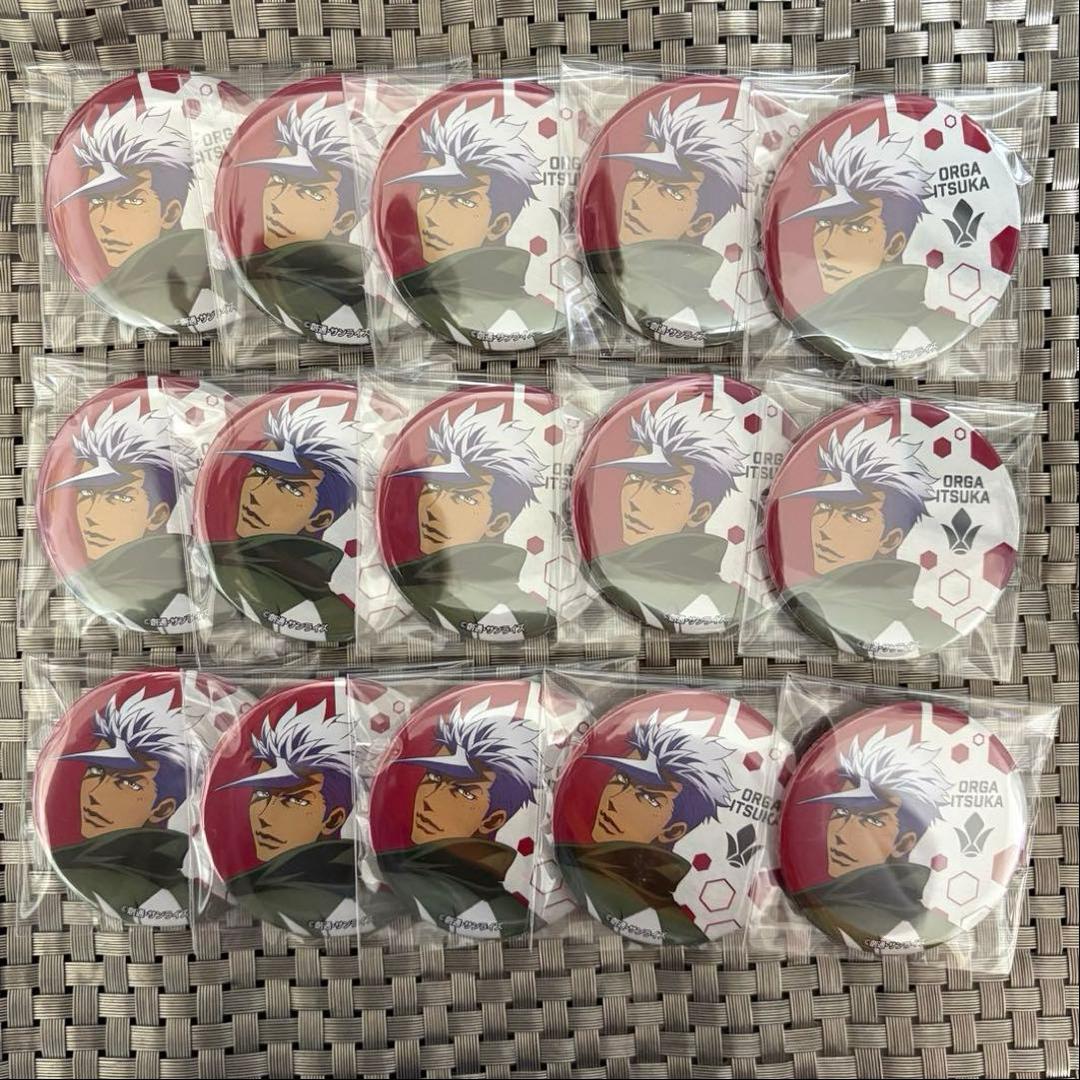 鉄血のオルフェンズ 10周年記念ショップ 缶バッジ オルガ・イツカ 15点