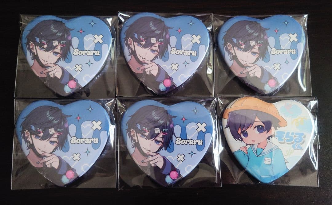 そらまふうらさか そまうさ 缶バッジ そらる - メルカリ