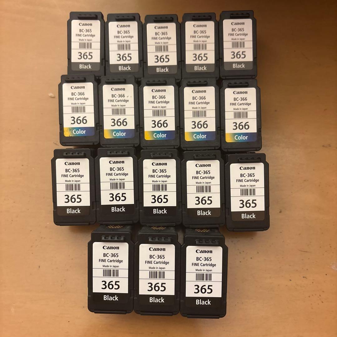 Canon BC-365 インクカートリッジセット使用済 Amazon.co.jp: キヤノン Canon 純正 インクカートリッジ BC-365