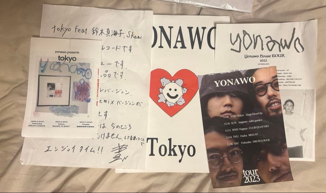 yonawo tokyo feat.mamiko レコード サイン Tシャツ - メルカリ