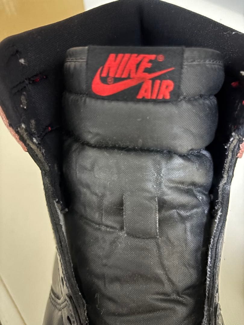 ナイキ エアジョーダン1 レトロハイOG \"ブレッド\" カスタム 28.0cm