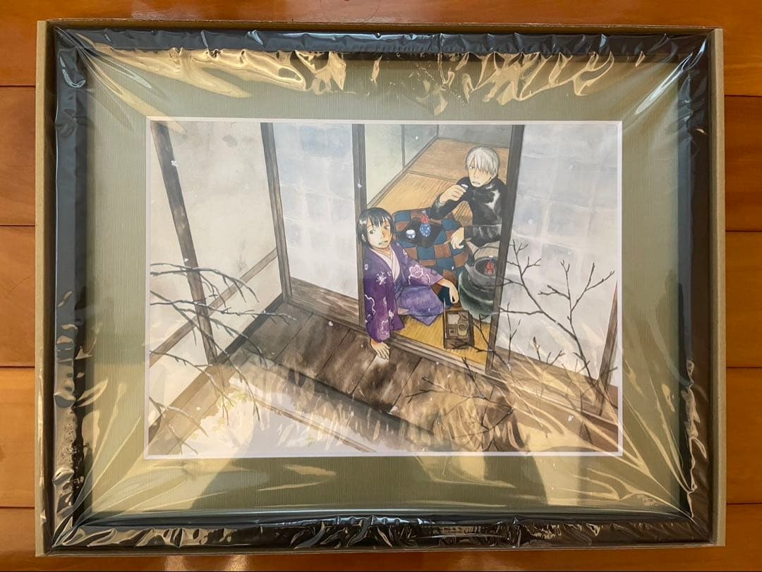 蟲師 推しちゃれ 第二弾 くじ 額装高精細複製画 キャラファイングラフ