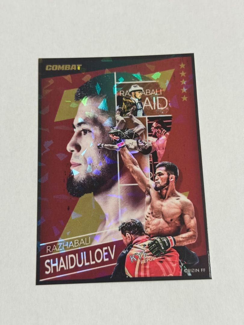 シェイドゥラエフ ライコレ リアルカード RIZIN - メルカリ