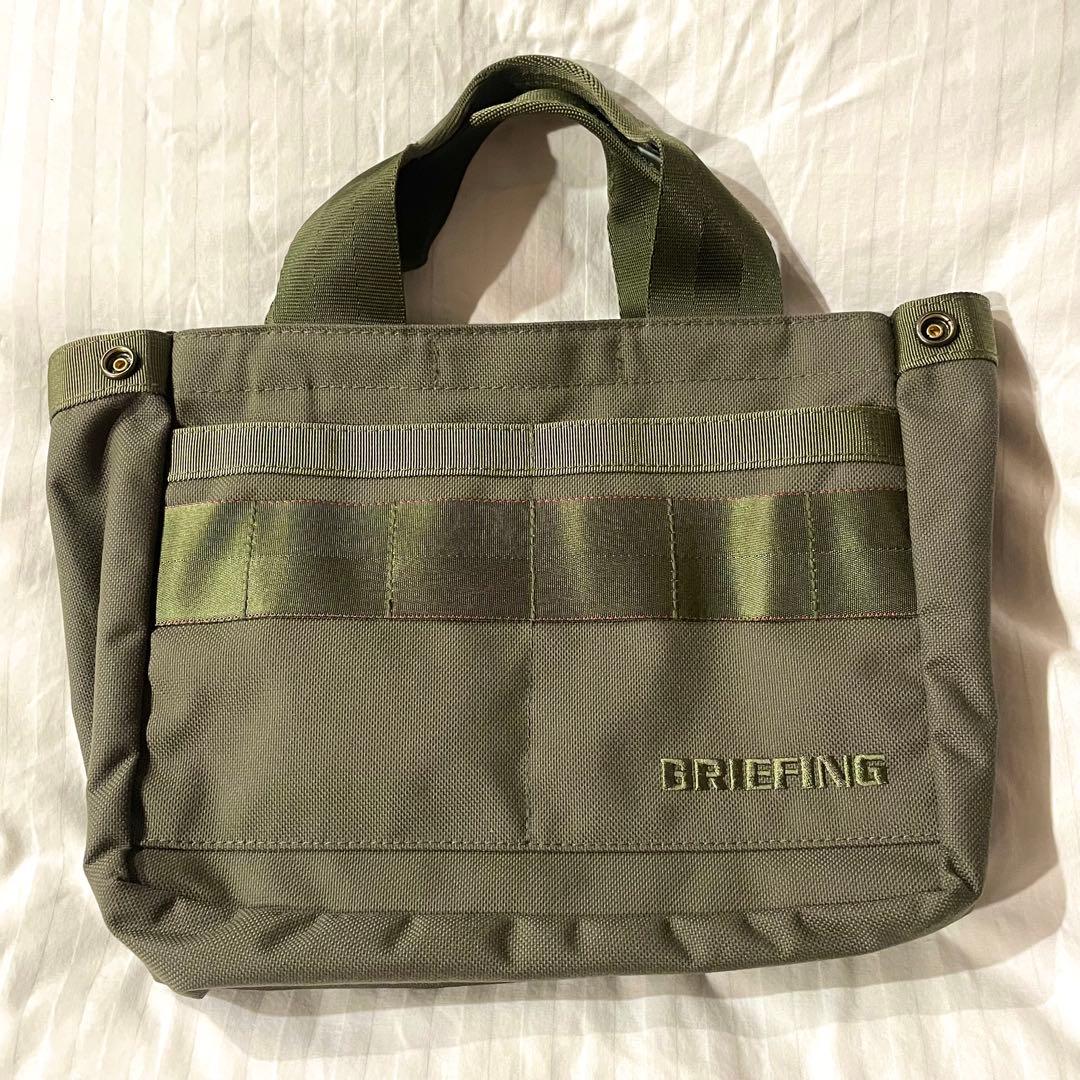 早い者勝ち】BRIEFING ブリーフィング カートバッグ カーキ オリーブ
